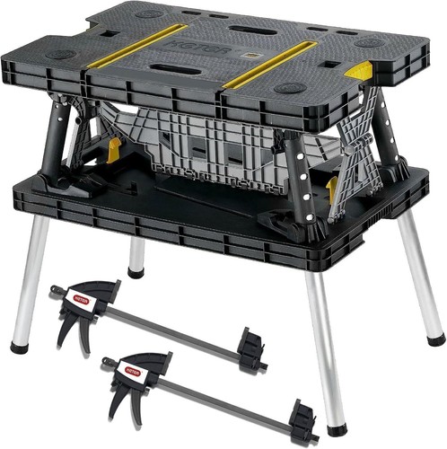 Folding work table portable - work,